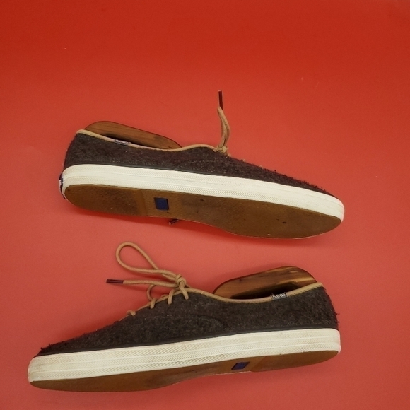 Keds Champion Classic Heather Gray Wool Women Size 10 - Picture 6 of 9